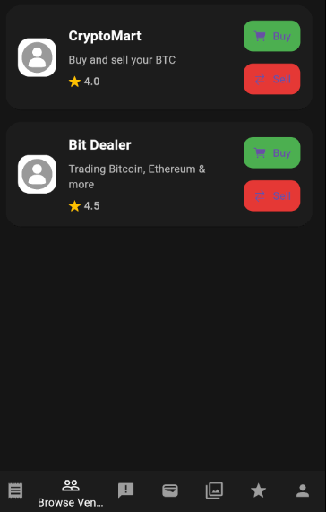 Mobile Wallet App